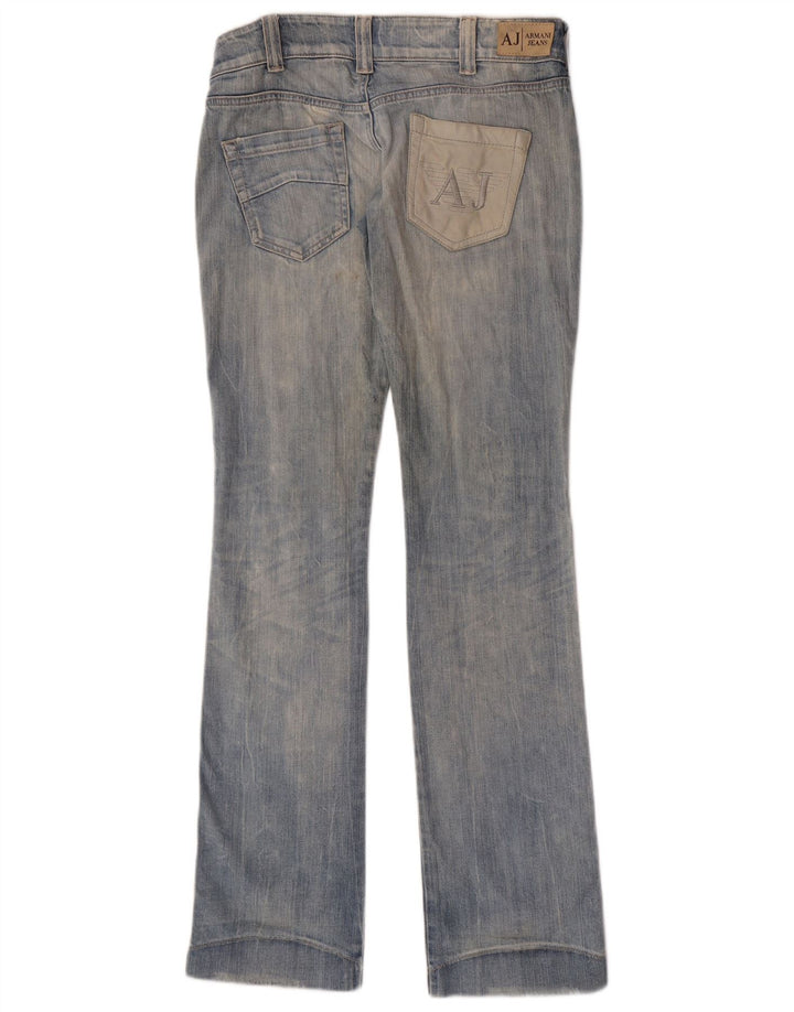 Vaqueros Armani Mujer Rectos W26 L34 Azul