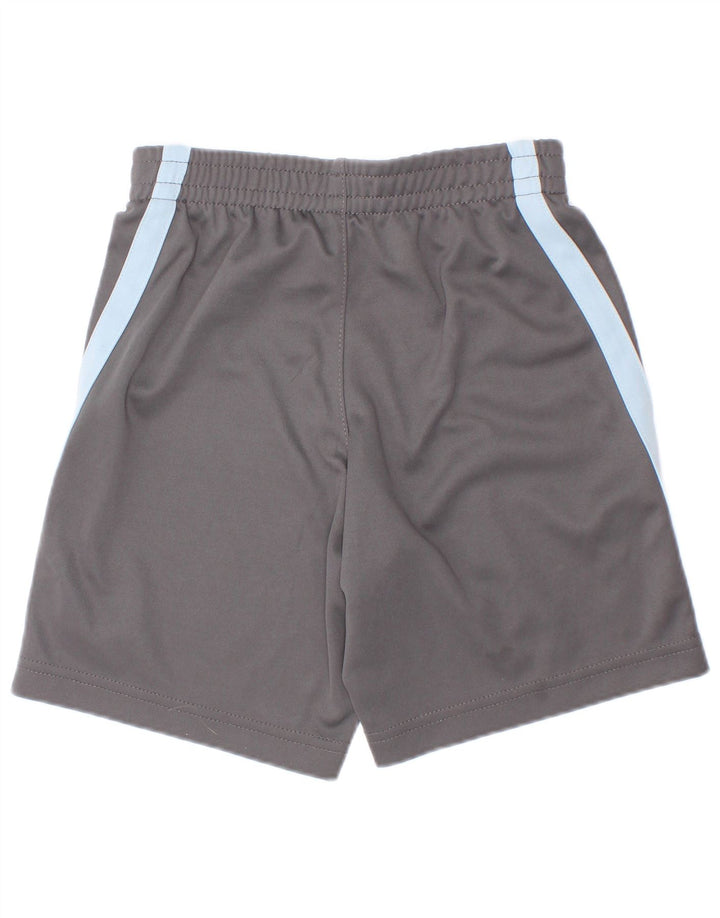 Nike Pantalones cortos deportivos para niños 5-6 años Gris Poliéster color block