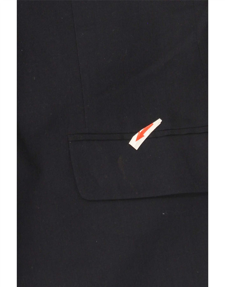 Marks & Spencer Chaqueta tipo blazer de 2 botones para hombre UK 38 Mediana lana azul marino