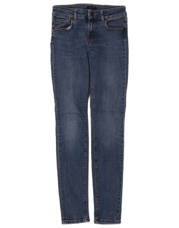 MASSIMO DUTTI Vaqueros Skinny Mujer W26 L29 Azul Algodón