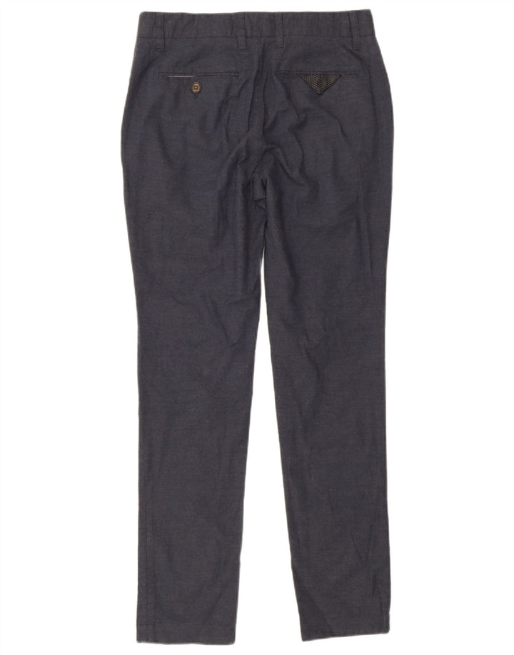 Pantalones de traje ajustados para hombre de Ted Baker W30 L30 Azul marino