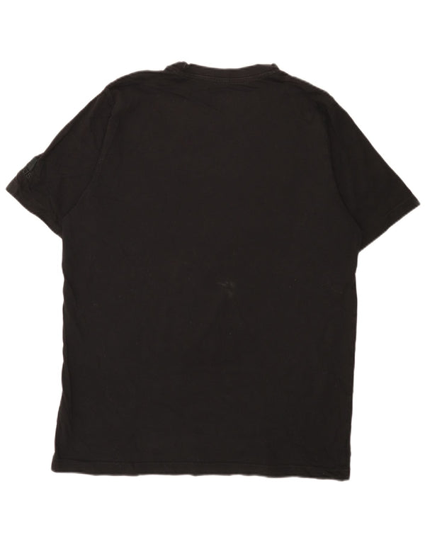 Adidas Mens Regular Graphic T-Shirt Top Medium Black