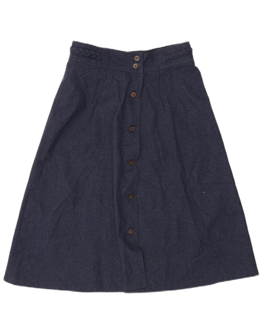 Falda Brugi Mujer Acampanada W30 Medio Azul Marino Poliéster