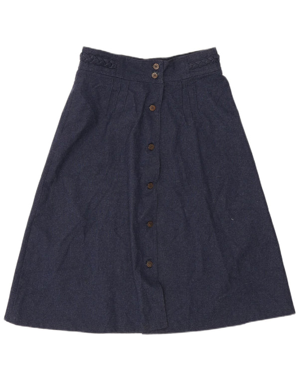 Falda Brugi Mujer Acampanada W30 Medio Azul Marino Poliéster