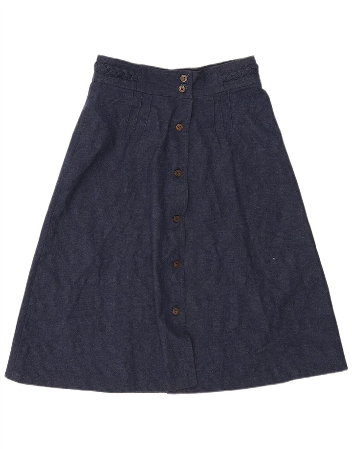 Falda Brugi Mujer Acampanada W30 Medio Azul Marino Poliéster