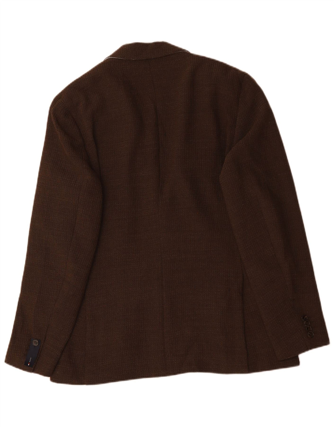Tommy Hilfiger Chaqueta tipo blazer de 2 botones para hombre IT 50 Poliéster marrón grande