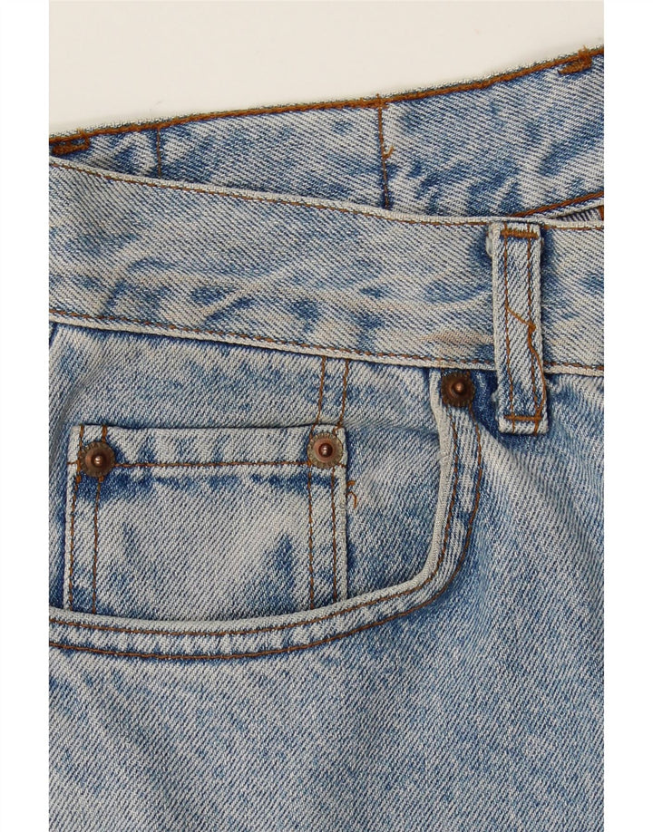 Vaqueros Carrera Mujer Slim W28 L30 Azul