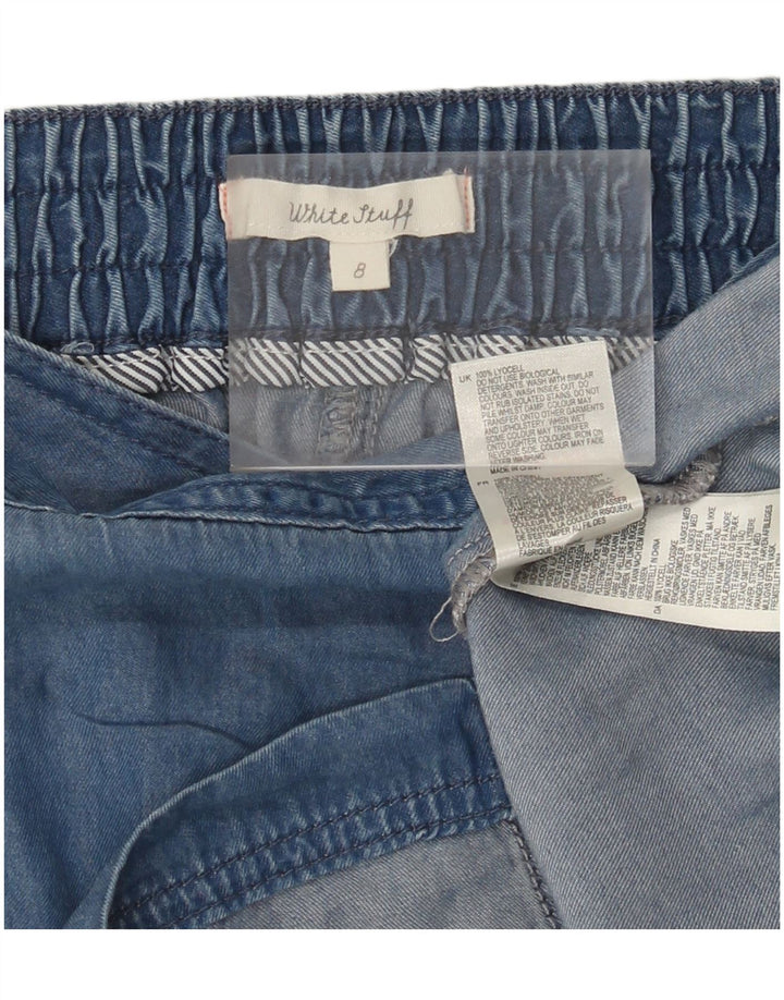 Falda vaquera para mujer White Stuff UK 8 Small W28 Lyocell azul