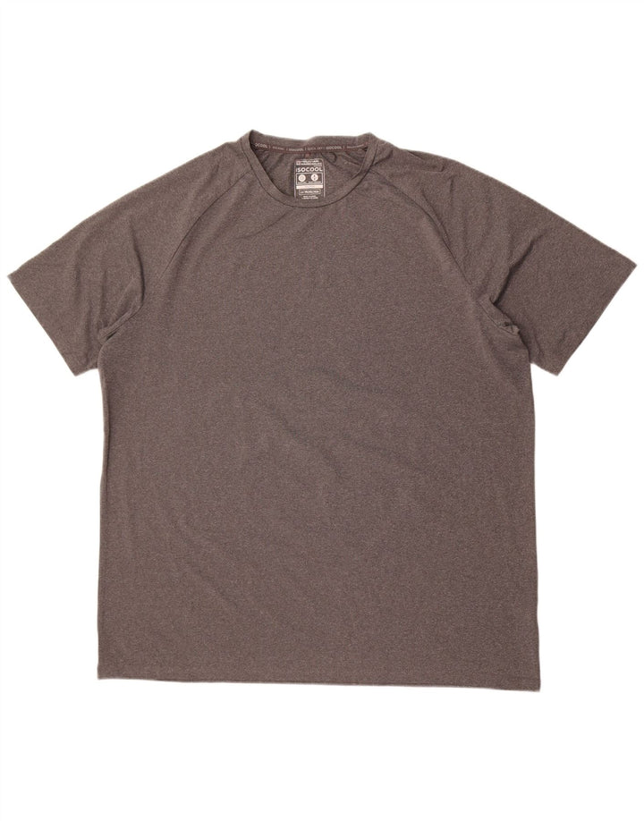 Camiseta para hombre Mountain Warehouse Top 2XL Gris Poliéster