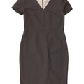Marks & Spencer Vestido tubo para mujer UK 42 Poliéster gris medio