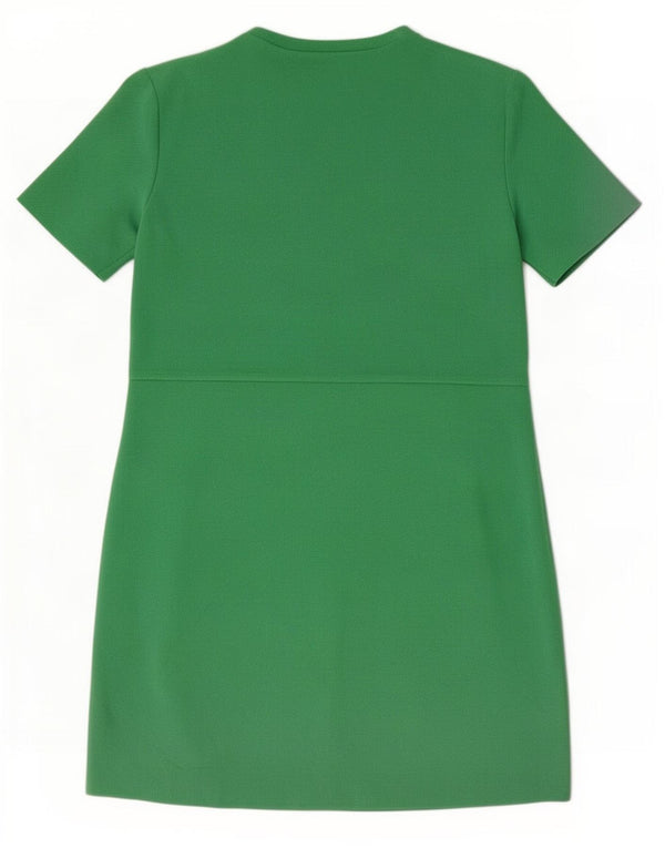 Zara Mujer Vestido Tubo Reino Unido 40 Pequeño Verde