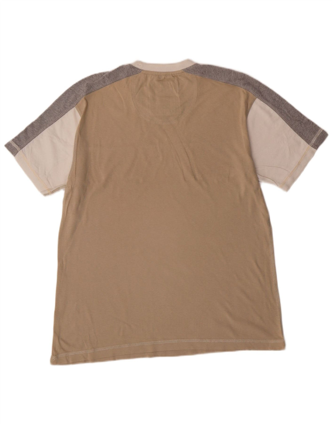 Champion Camiseta Gráfica Para Hombre Top Large Beige Colorblock