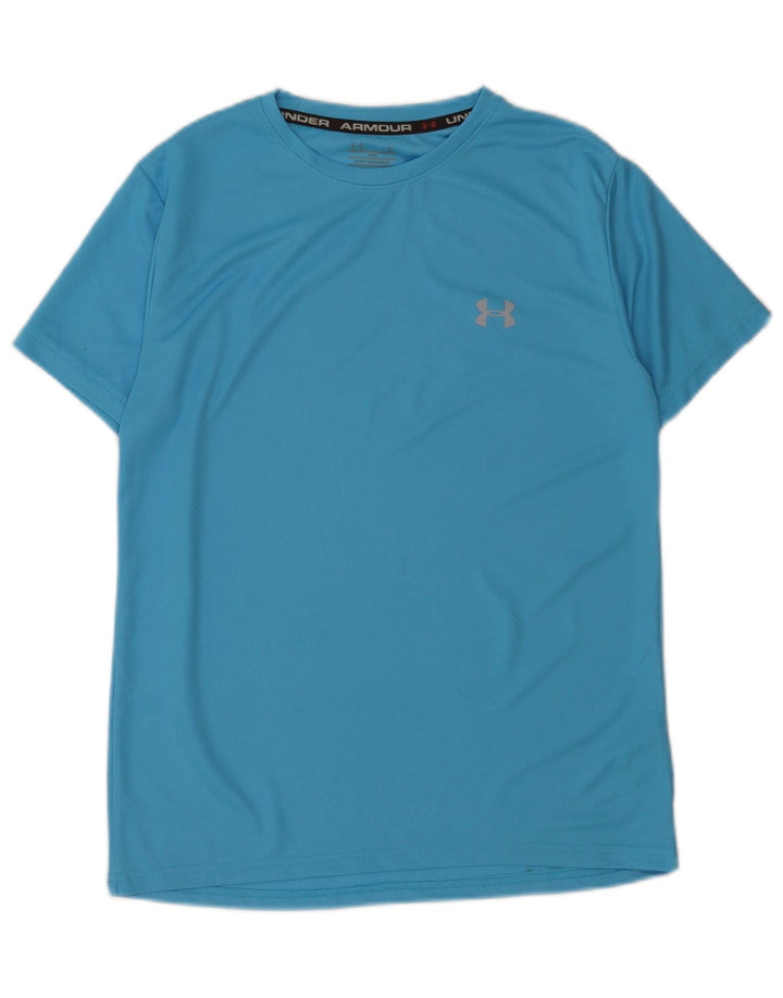 Camiseta Under Armour Hombre Top Small Azul Algodón