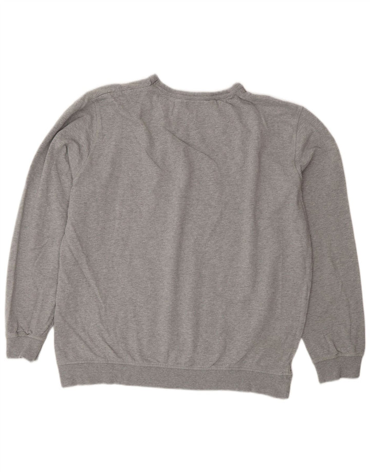 Wrangler Hombre Regular Fit Sudadera Jumper XL Gris Algodón