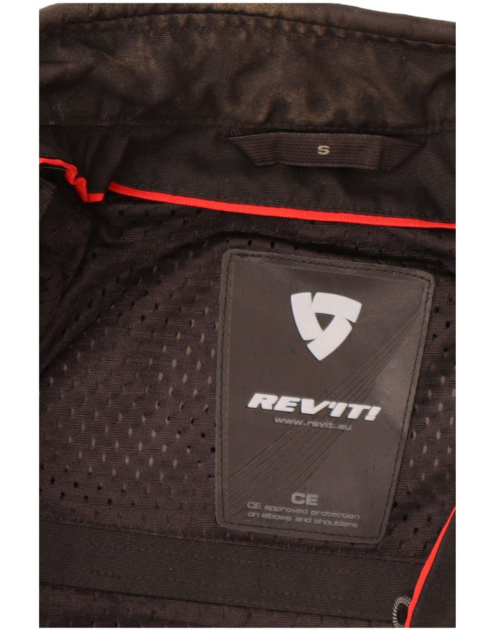 REVIT Chaqueta gráfica para hombre UK 36 Small Poliéster negro