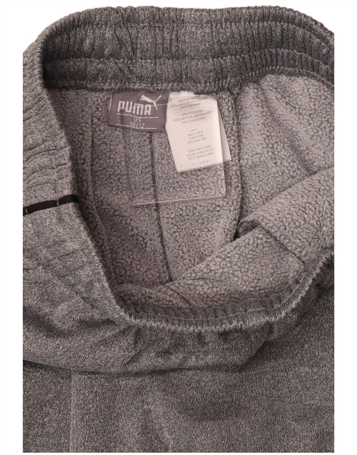 Puma Pantalón Chándal Niño 10-11 Años Gris Poliéster