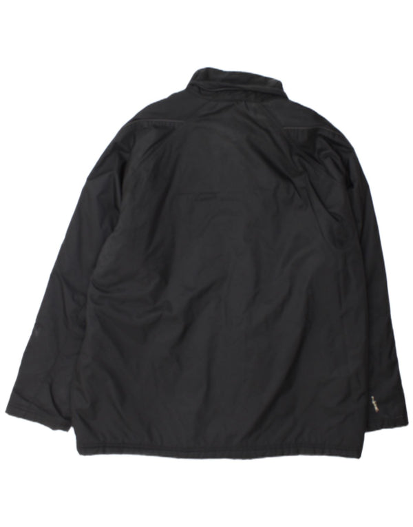Nike Mens Windbreaker Jacket UK 45/47 XL Black Nylon