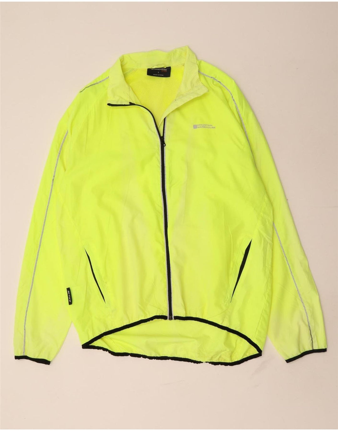 Chaqueta superior de chándal para hombre Mountain Warehouse UK 40 Poliéster verde grande