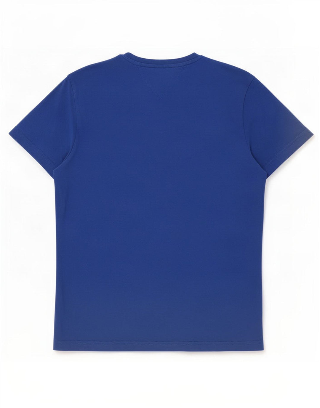 Tommy Hilfiger Hombre Camiseta Gráfica Top Algodón Azul Medio