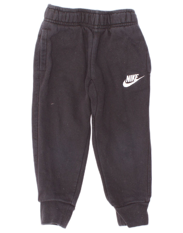 Nike Pantalones de chándal para niños Joggers 2-3 años Negro Algodón