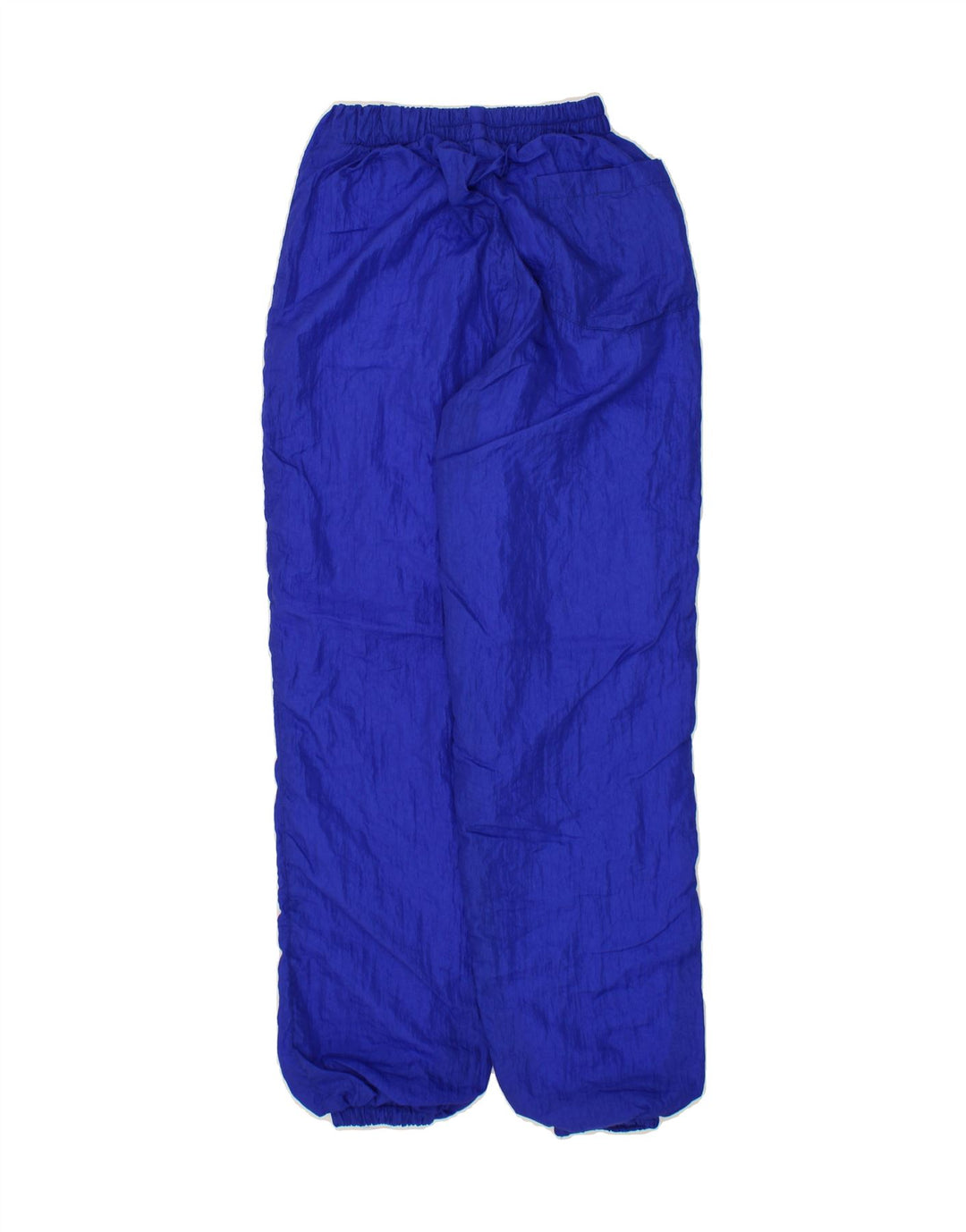 VINTAGE Mens Tracksuit Trousers Joggers Small Blue Polyamide Vintage Vintage and Second-Hand Vintage from Messina Hembry 