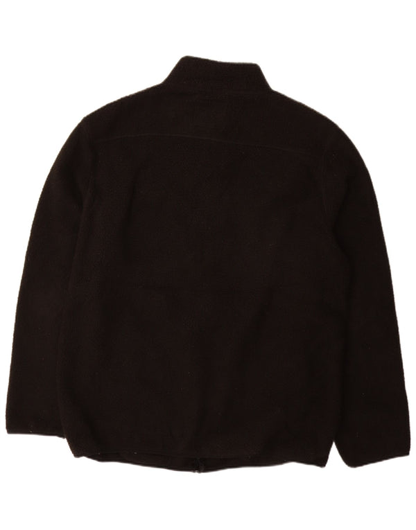 WEIRD FISH Chaqueta polar para hombre ES 42 XL Poliéster negro