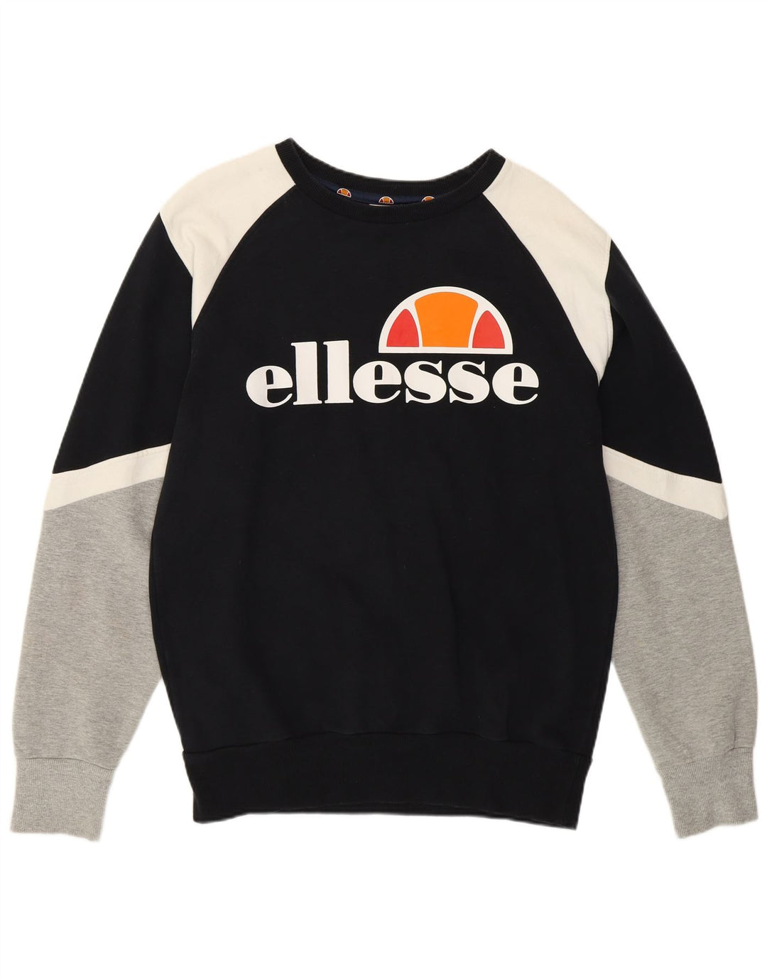 Ellesse - Sudadera gráfica para mujer, talla 40, color negro