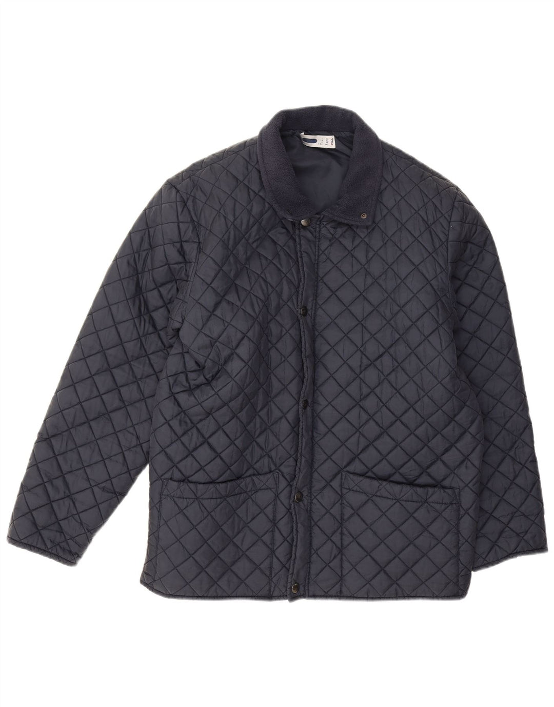 Fila Chaqueta acolchada para hombre UK 38 Medium Azul marino Poliamida