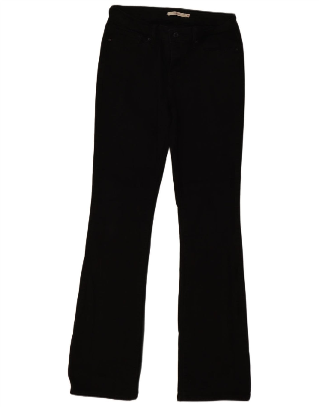 Levi's Vaqueros Bootcut 715 para Mujer W29 L33 Algodón Negro