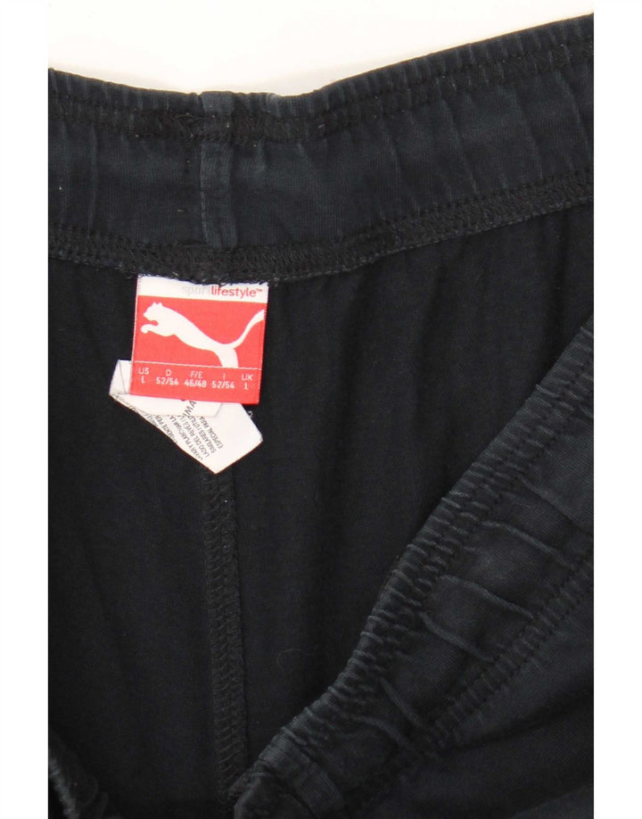 Puma Mens Graphic Sport Shorts Grande Azul Marino Poliéster