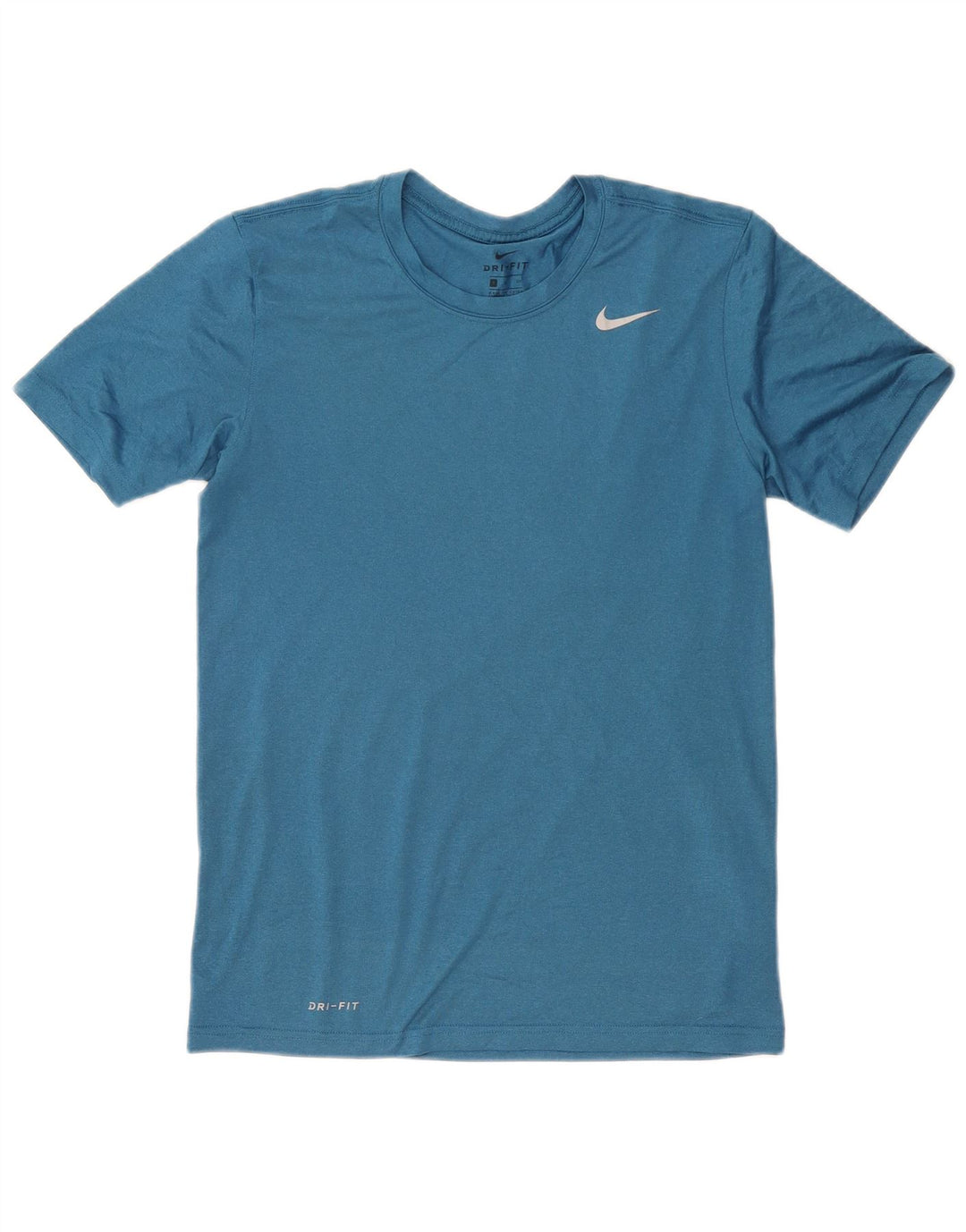 Nike - Camiseta Dri Fit para hombre, talla pequeña, poliéster azul