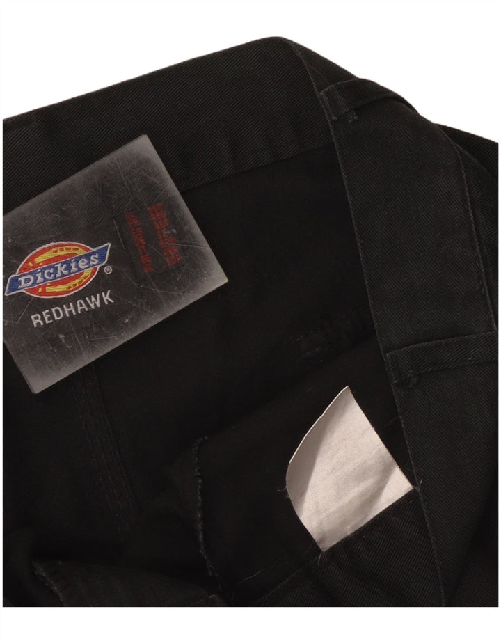 Dickies Pantalones cargo rectos Redhawk para hombre W36 L30 Poliéster negro