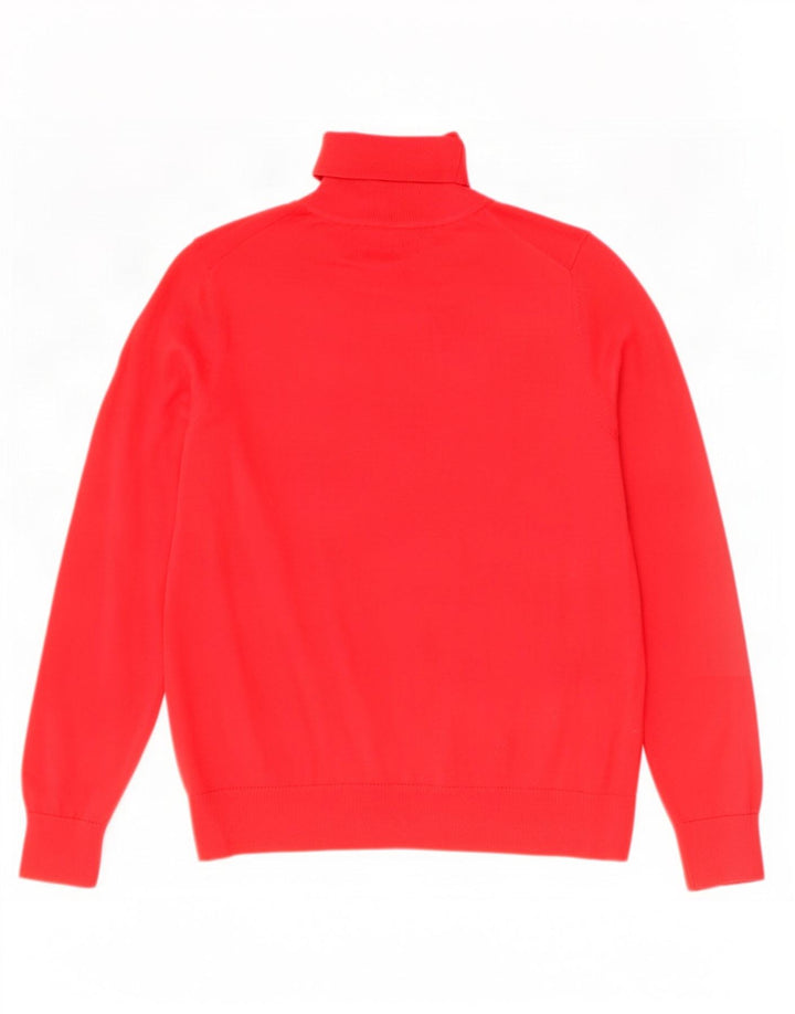 Marks & Spencer - Jersey con cuello vuelto para mujer, talla 40, color rojo mediano