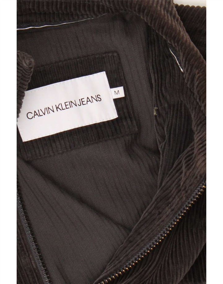 Calvin Klein Jeans Chaqueta de pana para hombre UK 38 Marrón medio