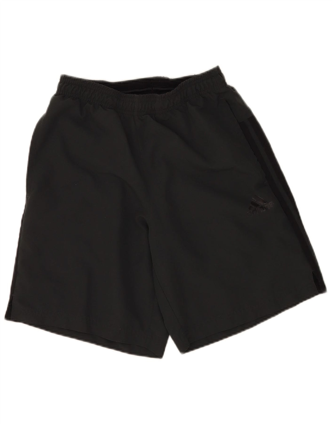 Adidas Mens Climalite Sport Shorts Pequeño Gris Poliéster