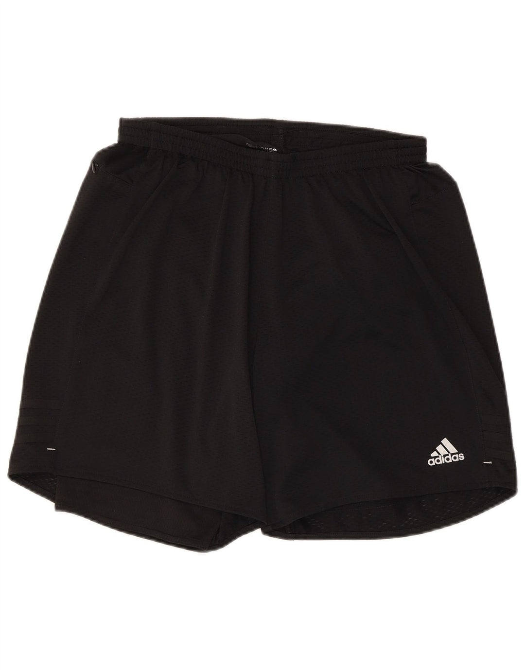 ADIDAS Pantalones cortos deportivos para hombre grande negro