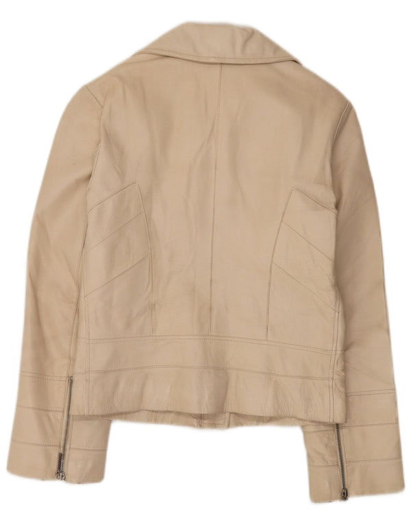 Chaqueta de cuero para mujer Conbipel IT 42 Beige medio