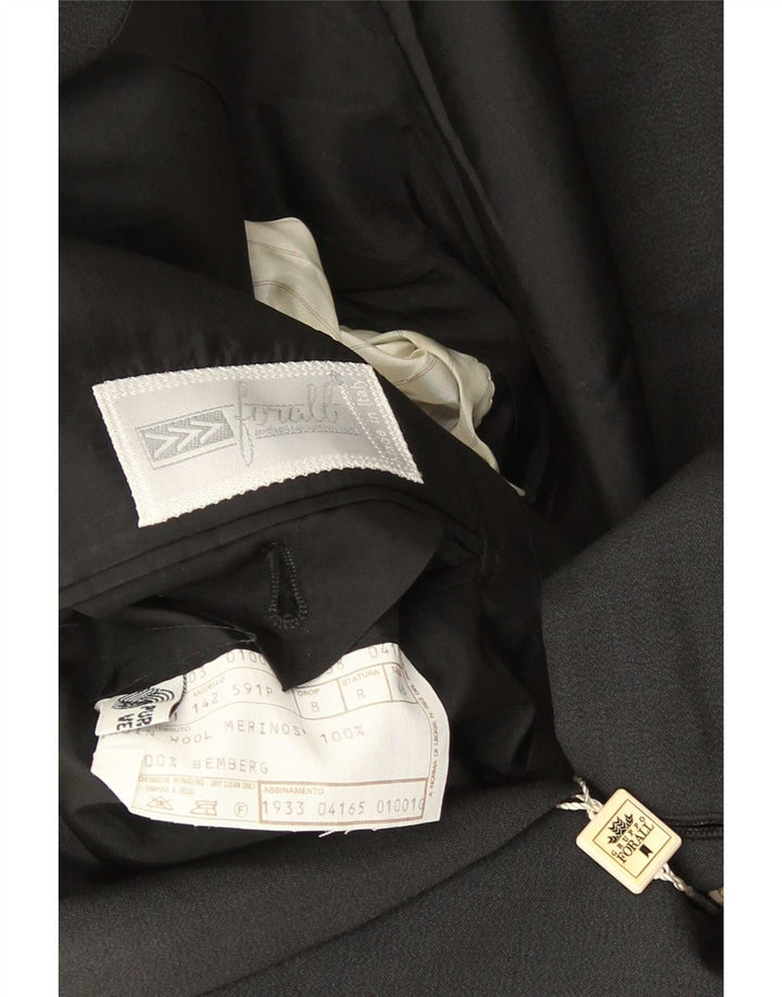 Pal Zileri Chaqueta tipo blazer con 1 botón para hombre Gruppo Forall IT 46 Small Grey