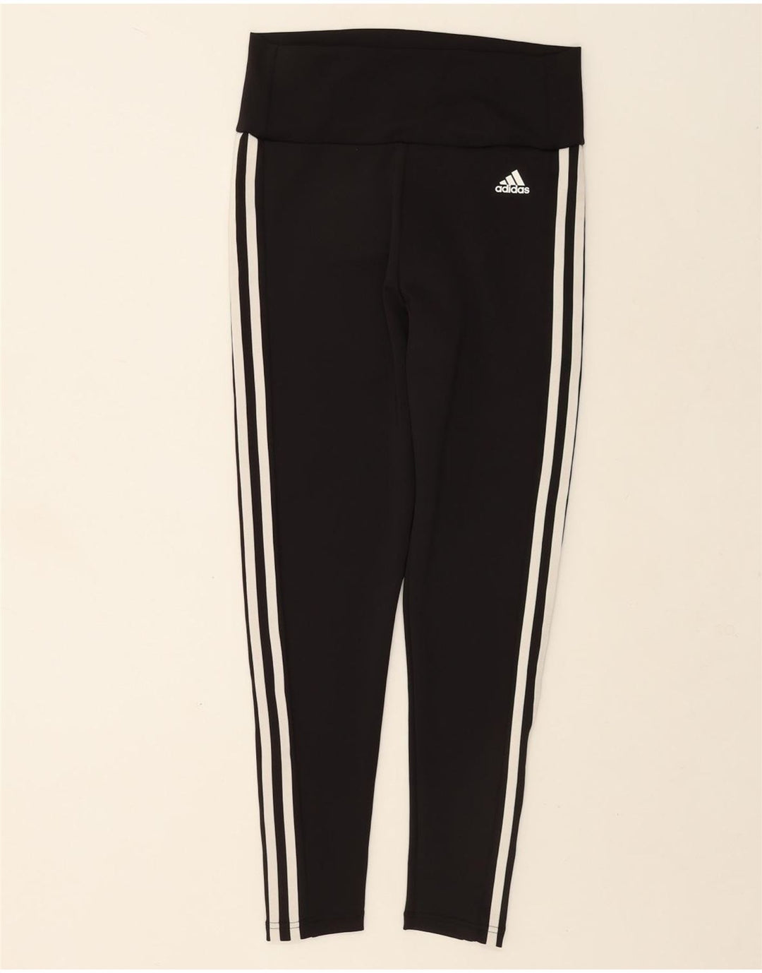 Adidas Leggings Aeroready para mujer Reino Unido 12/14 Mediano Negro Poliéster
