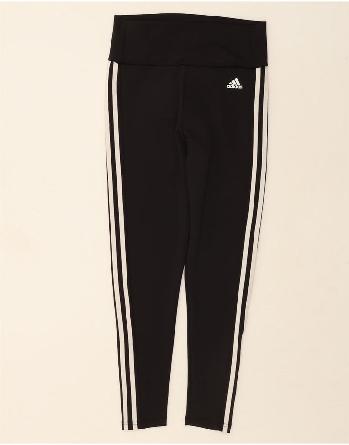 Adidas Leggings Aeroready para mujer Reino Unido 12/14 Mediano Negro Poliéster