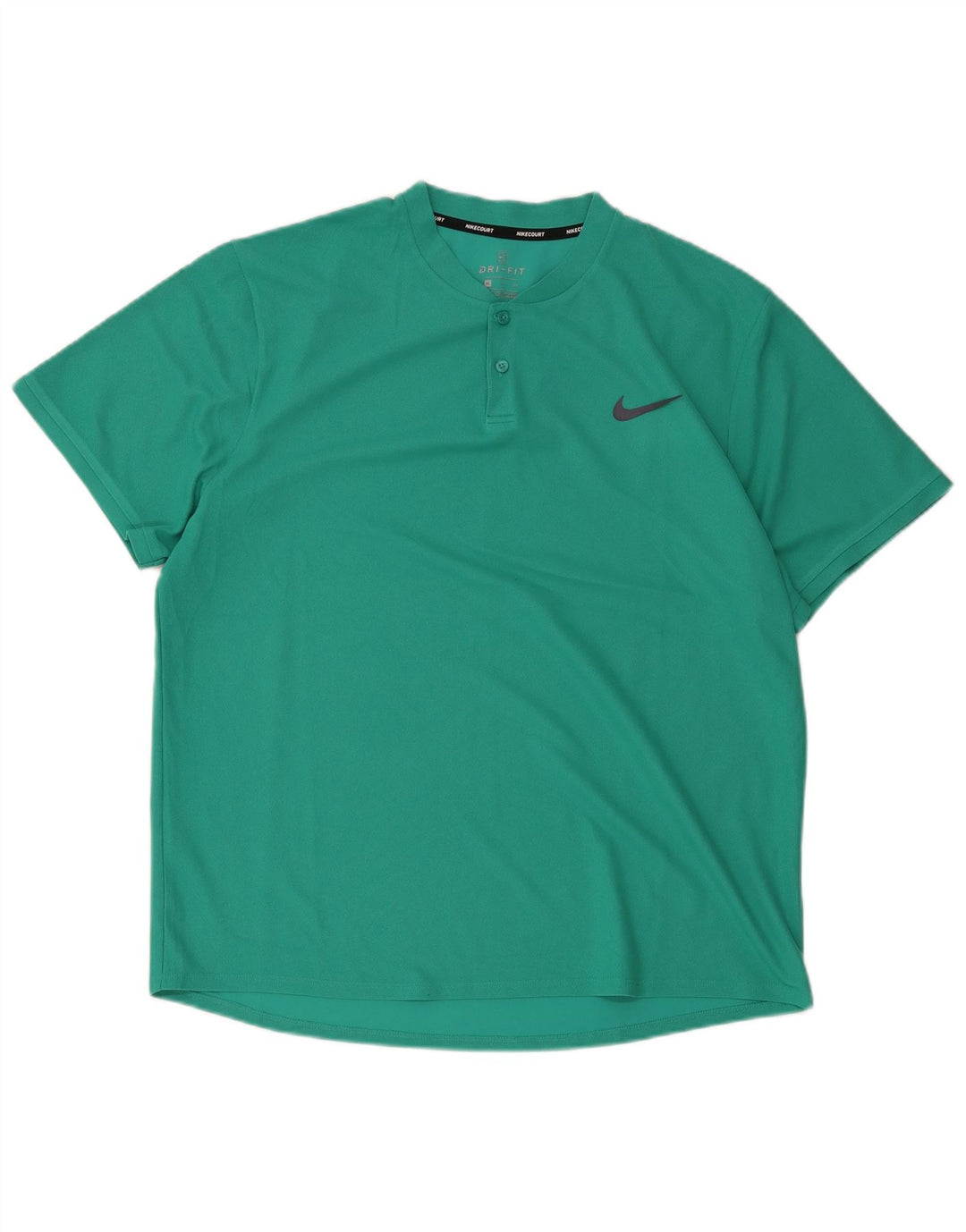 Camiseta Nike Dri Fit para hombre Top XL Poliéster verde