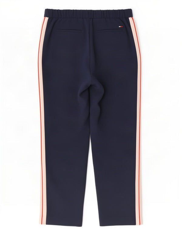Pantalones Tommy Hilfiger Mujer Cropped W26 L24 Azul Marino Colorblock