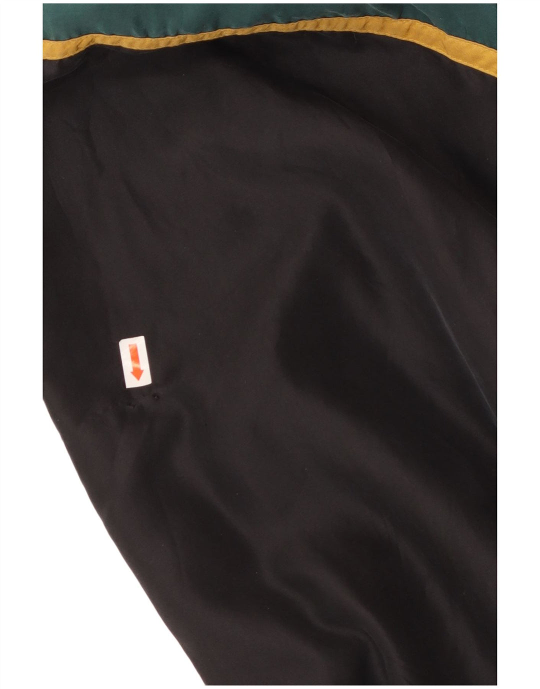 JEAN LEGALLI Cazadora bomber para hombre ES 42 XL Seda verde color block