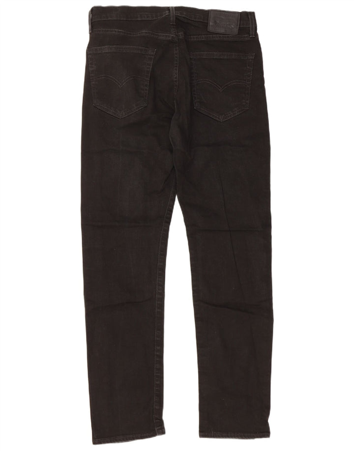LEVI'S Vaqueros ajustados para hombre W33 L32 Algodón negro