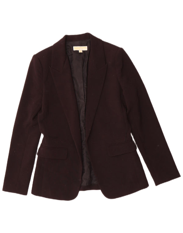 Michael Kors Chaqueta tipo blazer abierta para mujer US 4 Small Black