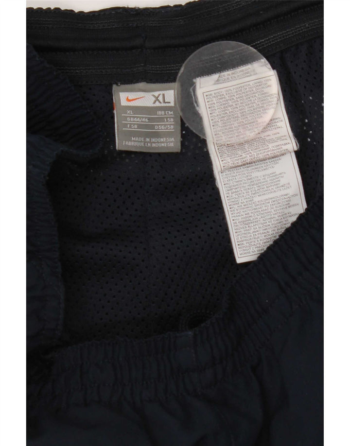 Pantalón de chándal Nike Hombre XL Azul marino Colorblock Poliéster