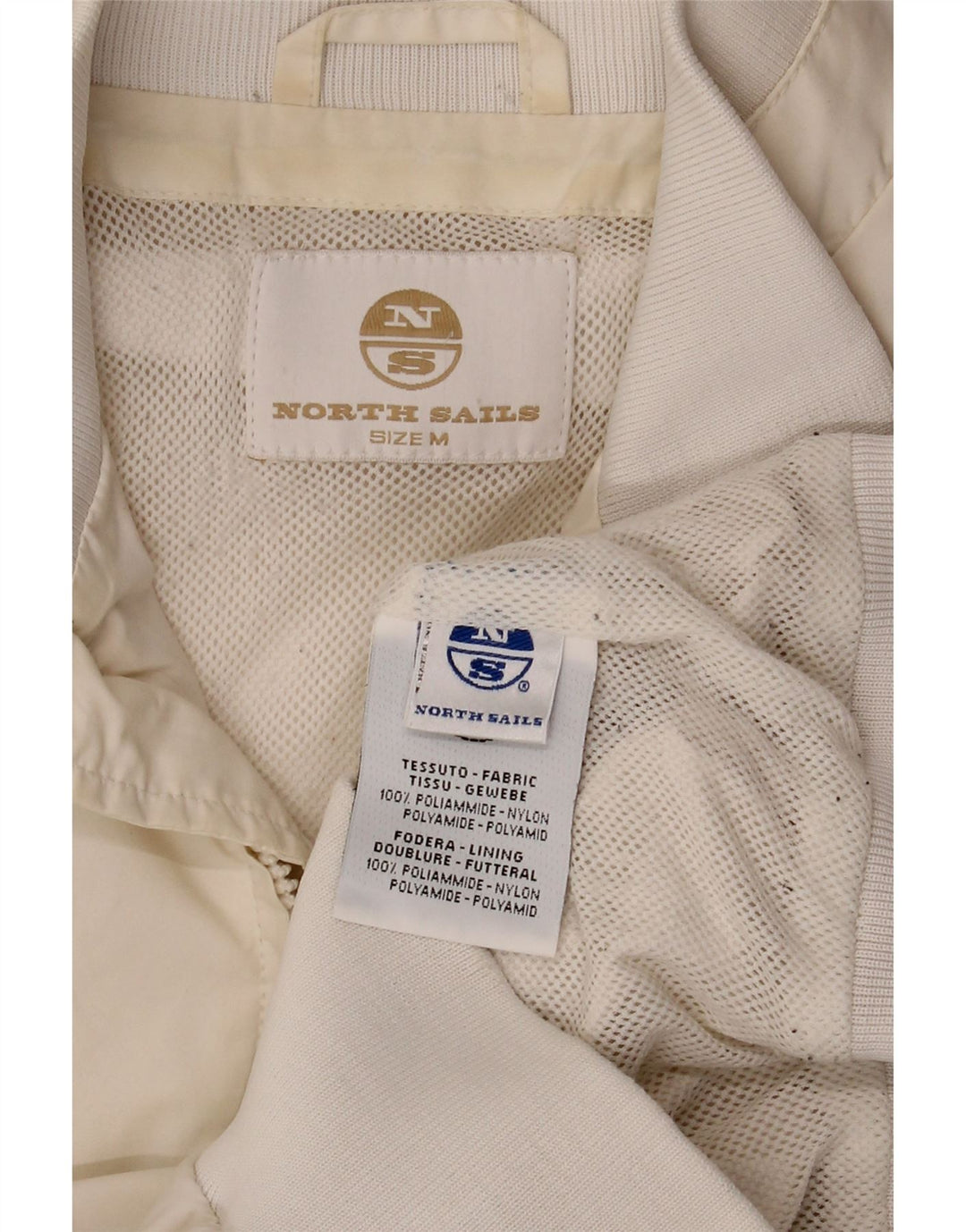 Chaqueta bomber para mujer North Sails UK 40 Mediana Off White Poliamida