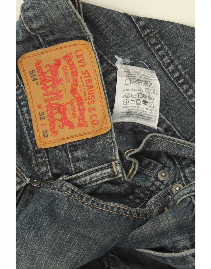 Levi's Vaqueros rectos 514 para hombre W32 L32 Algodón azul