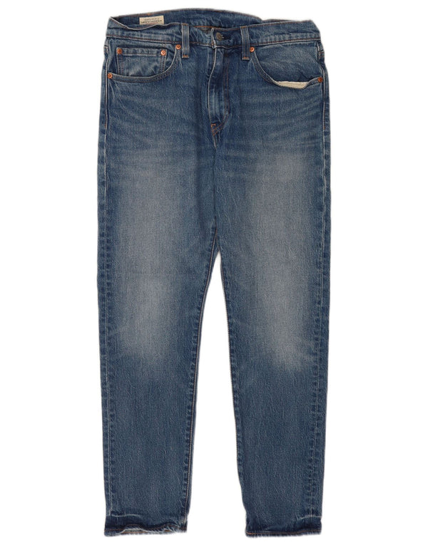 Levi's Hombre 512 Slim Tapered Jeans W32 L30 Algodón Azul