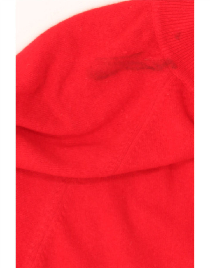 BENETTON Womens 3/4 Sleeve Jumper Dress IT 44 Medium Red Wool Vintage Benetton and Second-Hand Benetton from Messina Hembry 